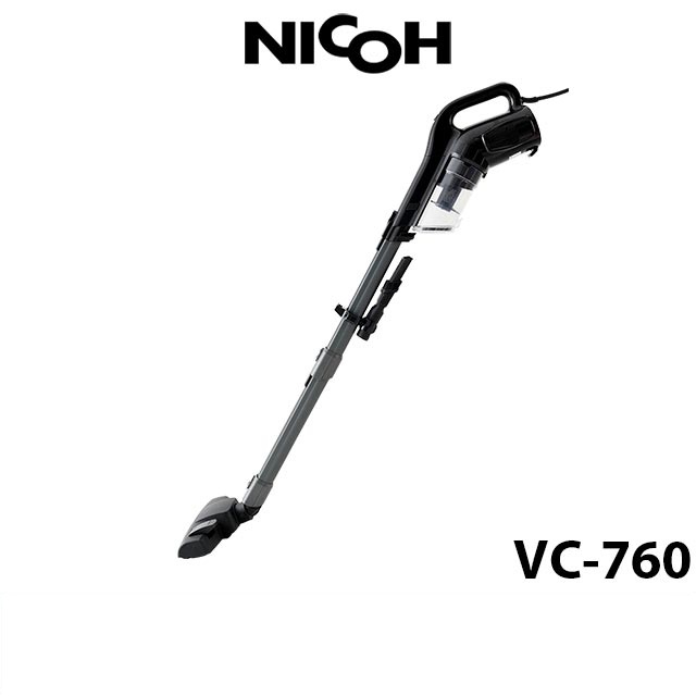 日本NICOH 旋風大吸力有線吸塵器 VC-760 8種組合使用模式 壁掛免集塵袋