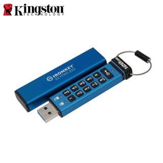 Kingston 金士頓 IronKey Keypad 200 數字鍵盤 密碼加密及解鎖隨身碟 保固公司貨 USB3.2