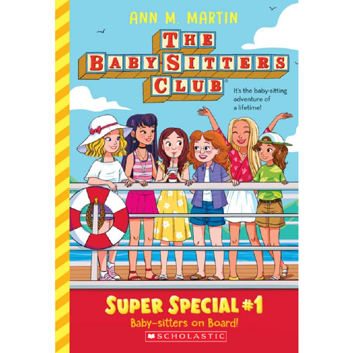 The Baby-Sitters Club #1 Super Special Baby-Sitters on Board!/ Ann M. Martin  文鶴書店 Crane Publishing
