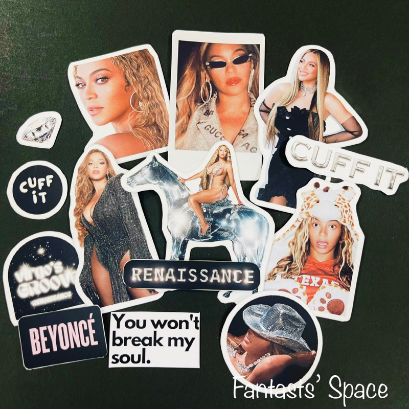 F•L🚀(現貨) Beyoncé 碧昂絲 防水 貼紙 Renaissance Lemonade Beyonce