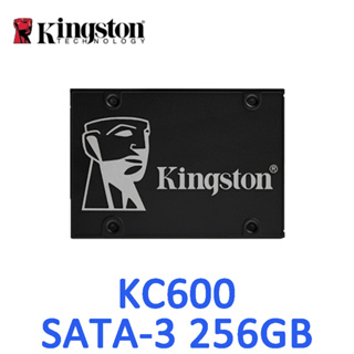 Kingston 金士頓 KC600 SATA-3 256GB SSD 固態硬碟【SKC600/256G】