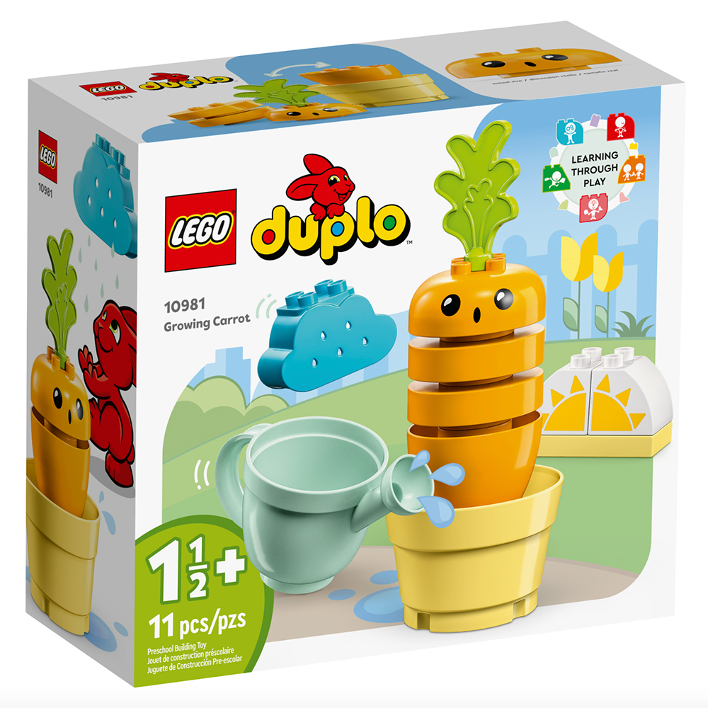 LEGO樂高 得寶幼兒系列 紅蘿蔔種植趣 LG10981