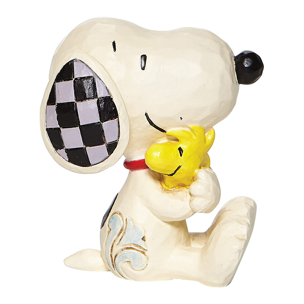 Enesco精品雕塑 Snoopy 史努比&胡士托擁抱迷你居家擺飾 EN28233