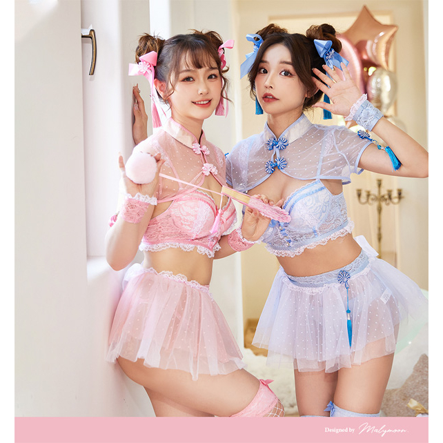在台現貨 malymoon 日本網站購入 旗袍 中華風 只有一件 外拍 攝影 情趣
