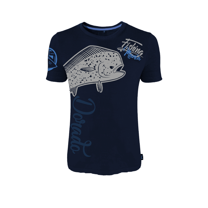 &gt;日安路亞&lt; 義大利 HS Design T-shirt Fishing Mania Dorado