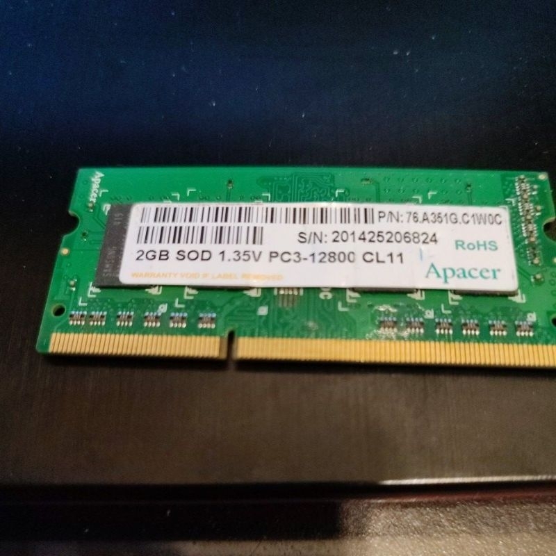 apacer ddr3l 1600mhz 筆電用