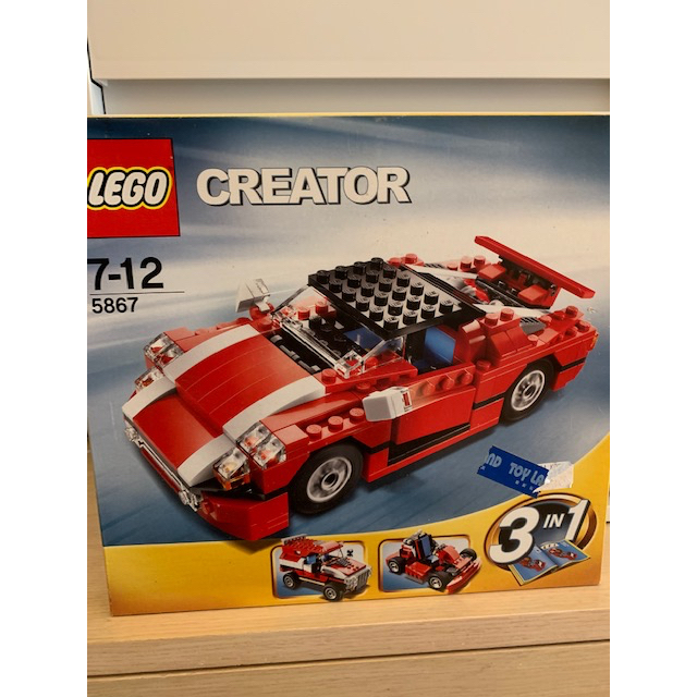 二手LEGO樂高5867 CREATOR 3 IN 1 越野車 賽車 跑車