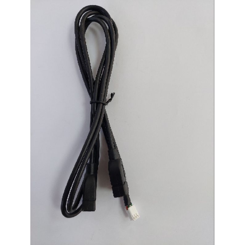 安卓機USB線組 插隨身碟 行車紀錄的電源線也適用 6-pin插孔雙USB線1
