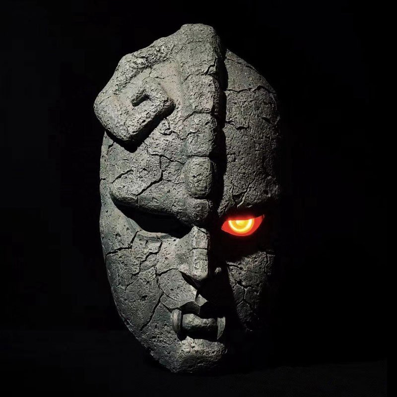 JOJO的奇妙冒險 石鬼面 面具 COS COSPLAY 1：1 周邊 JOJO 承太郎 星塵鬥士 星塵遠征軍 吸血鬼