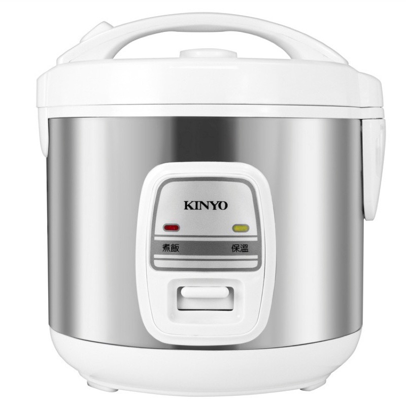 全新 【KINYO】 7人份直熱式電子鍋(REP-15) 不沾塗層內鍋 自動保溫丨 蒸 煮 炊 電鍋 煮飯