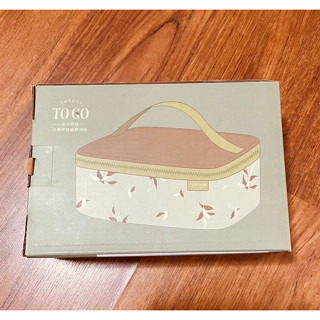 出清-全新(送贈品)FU TOGO森沐玻璃分離保鮮提袋組/不銹鋼隔熱餐盒 便當盒 保溫 保冷