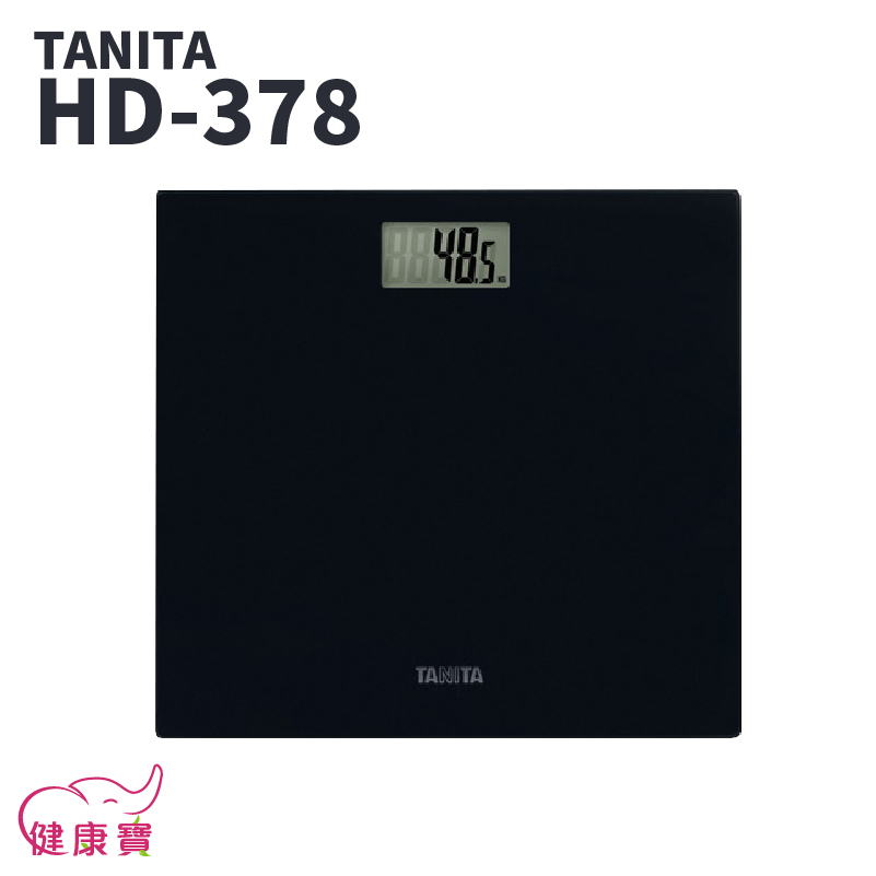 健康寶 TANITA塔尼達簡約輕薄電子體重計HD-378 電子體重計 體重測量 體重秤 體重器 HD378