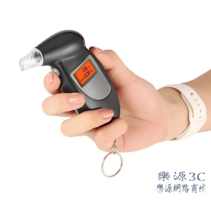配替換吹嘴 酒測器 電子酒測器 酒測計 酒精測試器 數位型呼氣式液晶顯示 附发票 台灣出貨 樂源3C