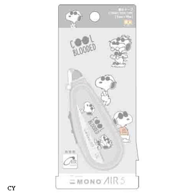 史努比Peanuts Mono Air5 修正帶 立可帶