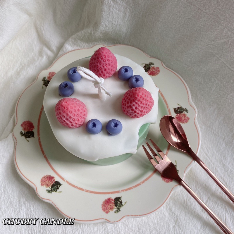 莓果派對🍓🫐 4吋蛋糕蠟燭🎂