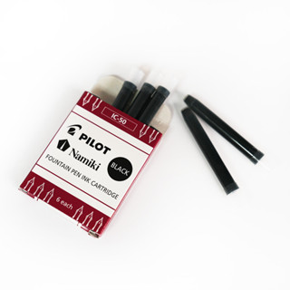 【CHL】PILOT 百樂 卡式墨水 IC-50 6入 Namiki 通用型 卡水 彩色墨水 微笑鋼筆用