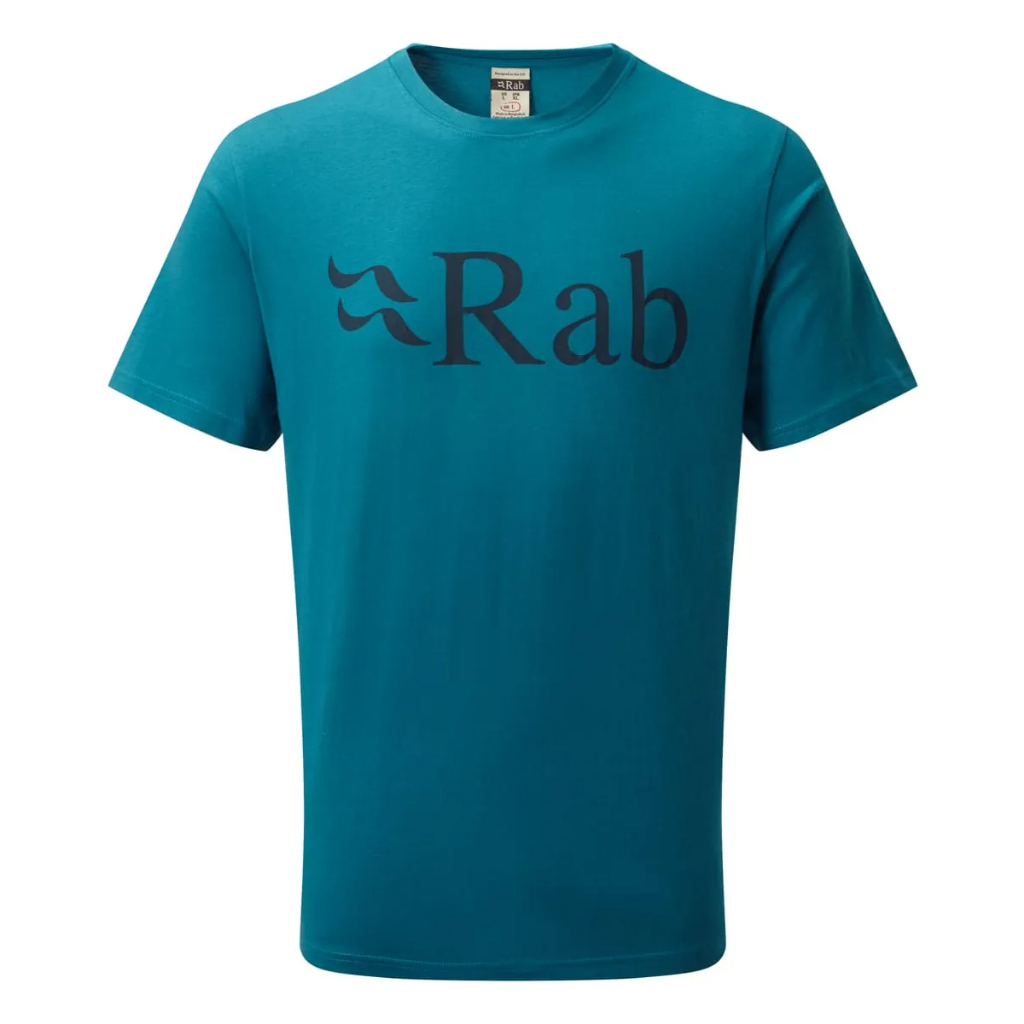 *過季出清*(男)【RAB】Stance Logo Tee 透氣短袖有機棉T恤 Logo T-藍 RQCB08AZ