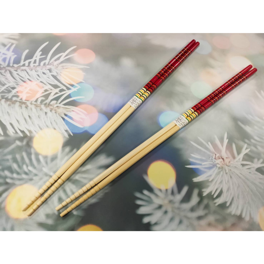 【菊川本味】歌舞伎箸33cm 紅 單雙入 長筷子 竹筷 炸物筷 筷子《享盈餐具》