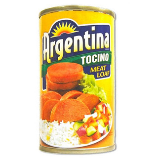 【苡琳小舖】菲律賓 Argentina Meat Loaf Tocino 170g 午餐肉 即食料理 麵食點心 登山露營
