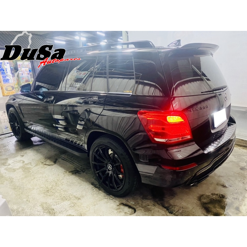 《DUSA》賓士 Benz GLK系列 X204 SUV PDL HPDL 尾翼 全新PUF軟性材質 黑色素材未烤漆