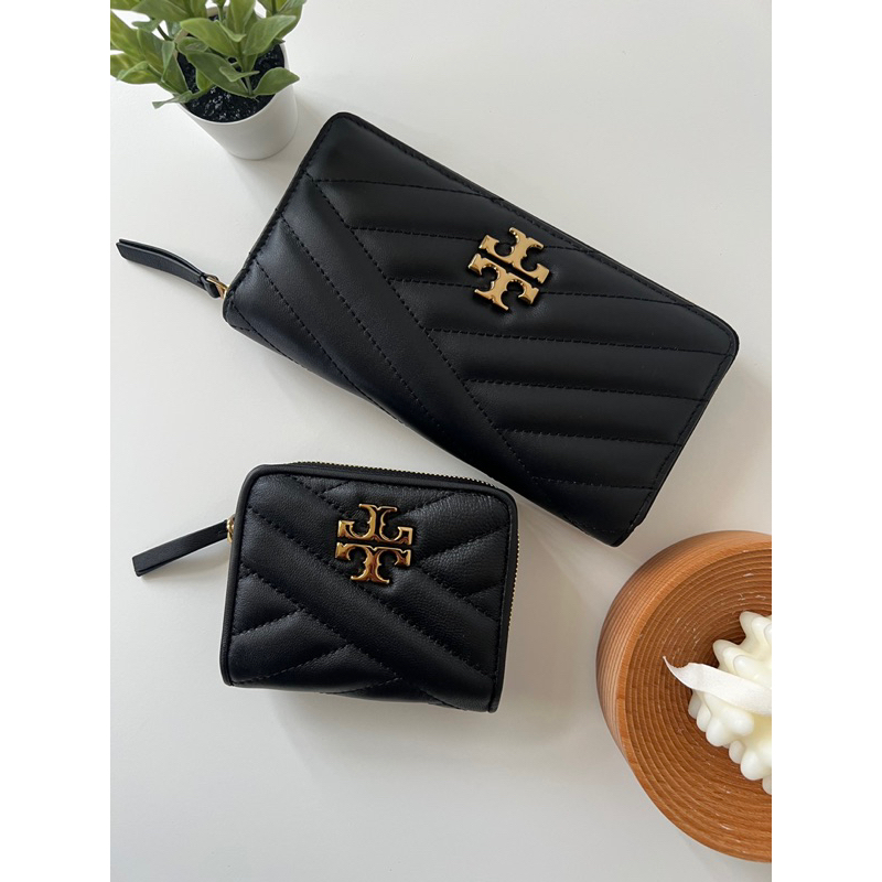 Tory Burch Kira Chevron Wallet 斜紋 tb 短夾 tb 長夾 tb 皮夾