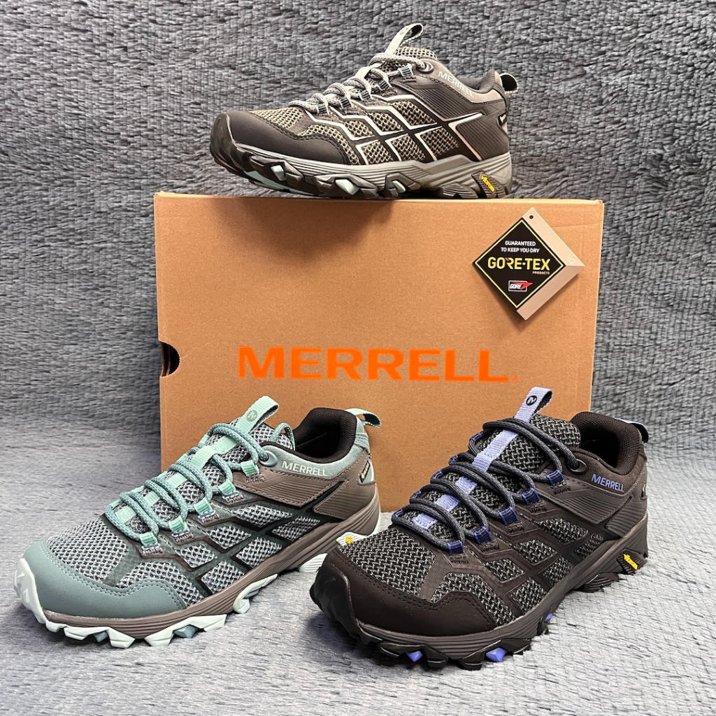 【MERRELL 邁樂】Merrell Moab FST 2 GORE-TEX #女款 #防水 #低筒登山鞋