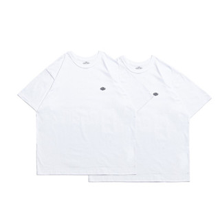 （已售出）23SS PERSEVERE PATCH LOGO BASIC T-SHIRT - WHITE