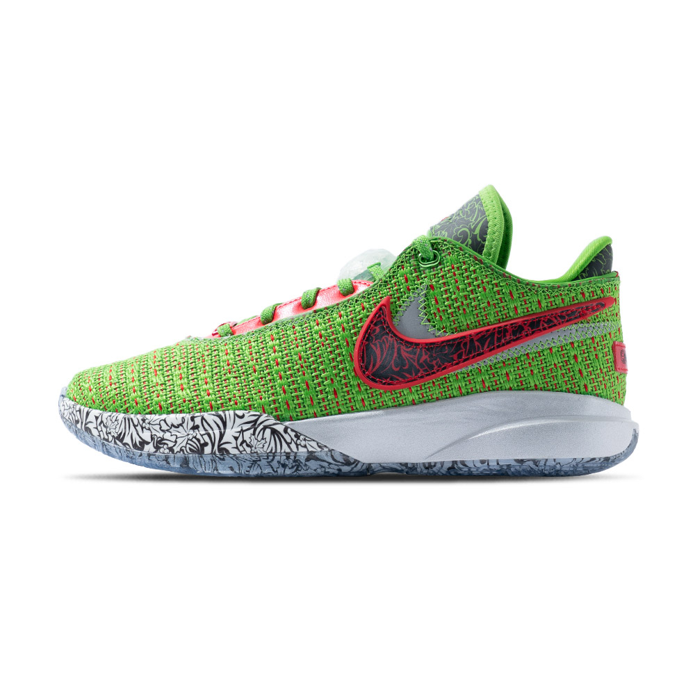 Nike LeBron XX Gs Christmas 大童 綠 聖誕節 經典 休閒 籃球鞋 DQ8646-300