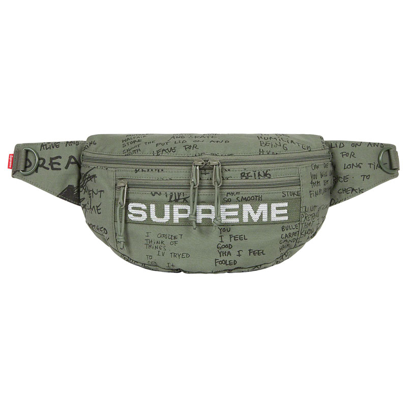 SUPREME SS23 Field Waist Bag 腰包 / 側背包 (橄欖綠) 化學原宿