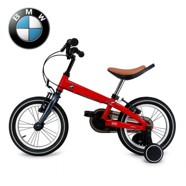 【BMW】14吋兒童腳踏車 三輪車 藍 紅 兩色可選 1年保固 戶外玩具 兒童戶外玩具