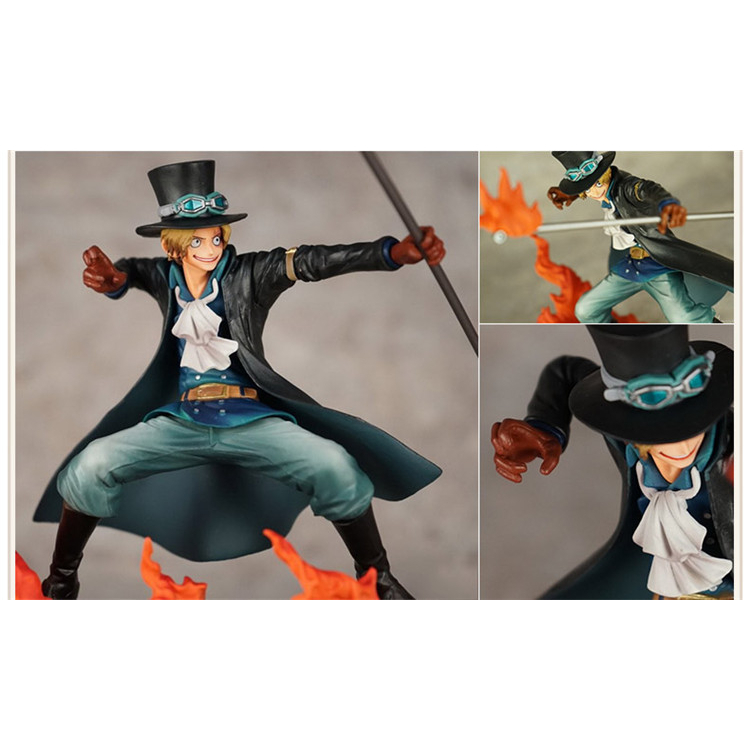 【台灣現貨】清倉 火焰 特效 薩波 燒燒果實 艾斯 白鬍子 四皇 海賊 航海王 模型 玩具 公仔 人偶 禮品