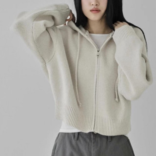 【nine韓系服飾】現貨韓國連帽針織外套 長袖上衣 針織外套 外套 超級輕 春天外套 外套 韓國 女生外套 針織外套