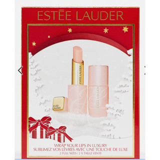 現貨禮盒 Estee Lauder 雅詩蘭黛超值護唇禮盒粉嫩慾望撫紋修護精華＋潤色護唇膏 美國代購