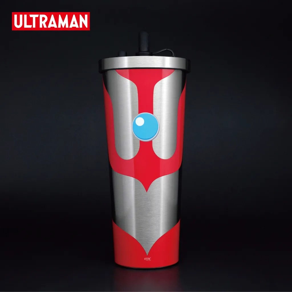 超人力霸王吸吸杯 - ULTRAMAN｜正版授權｜不銹鋼環保杯吸吸管組合商品｜A Plastic Project