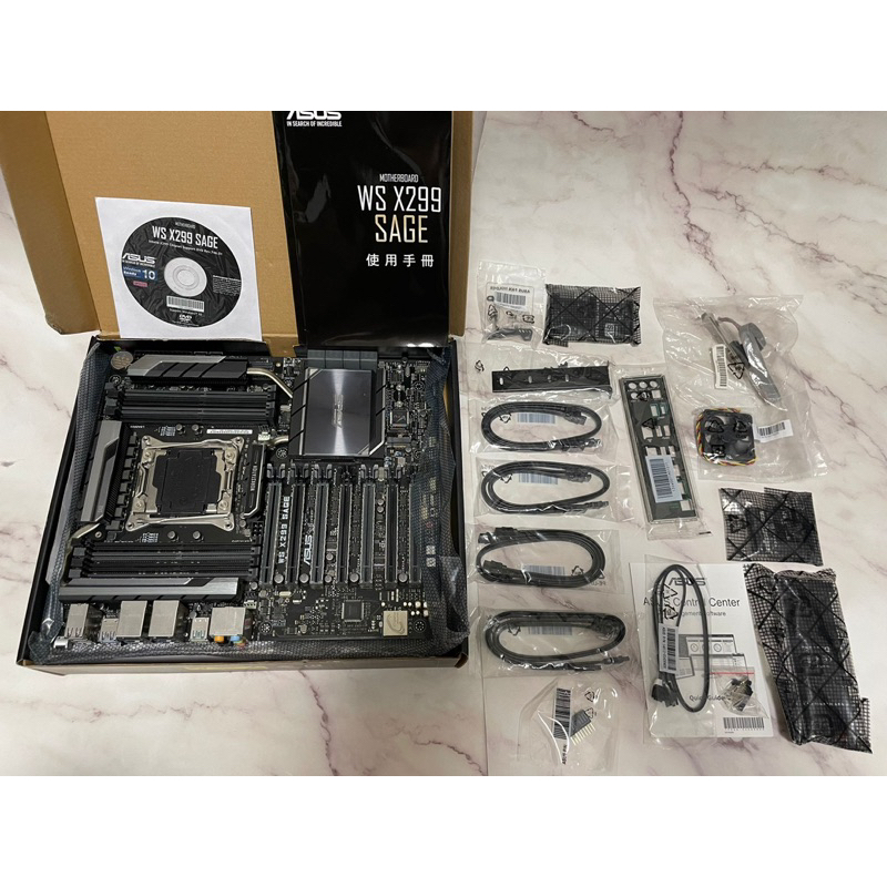 ASUS 華碩 WS X299 SAGE 二手 主機板