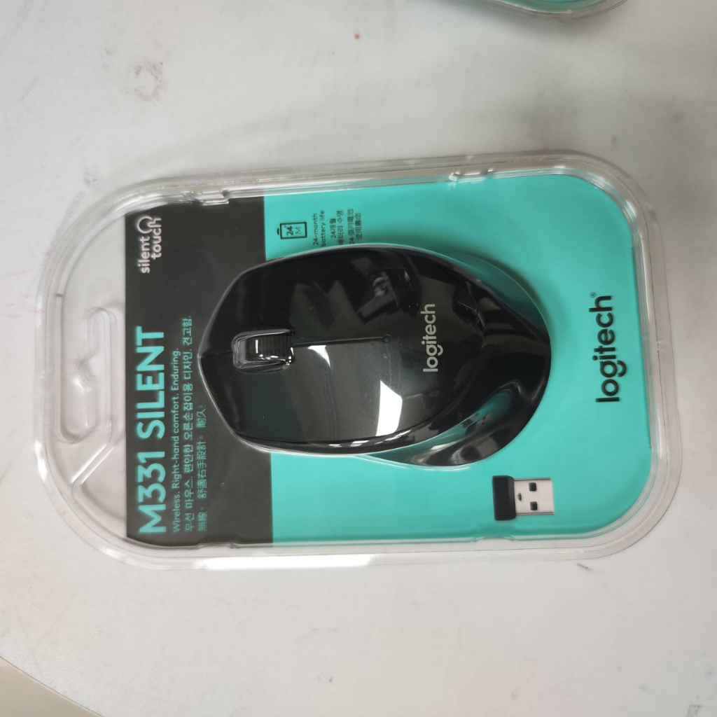 羅技 Logitech M331 無線靜音滑鼠 全新品