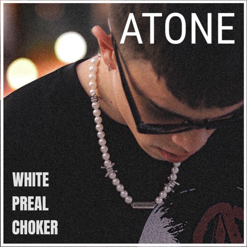 Atone Studio White Pearl Choker