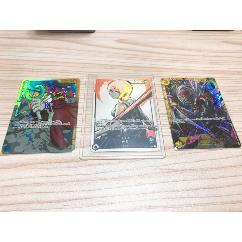 🌟姆姆小舖🌟 海賊王 航海王 opcg tcg op03 異圖 大頭 水墨 L SEC 娜美 狙擊王 卡二 卡塔庫栗