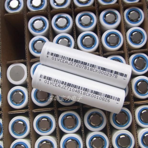 平頭18650鋰電池 3.7V 18650 3000mah 充電鋰電池 A電芯 足容量(無帶保護板,注意不過充過放電)