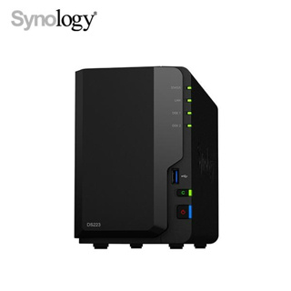 Synology 群暉 DiskStation DS223 2Bay 網路儲存伺服器(NAS)