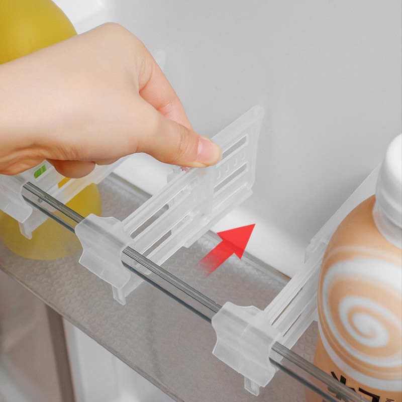 🔥挑戰蝦皮最低價🔥分隔夾 冰箱收納架 分隔收納架 分格收納架 自由調節 分格夾 可伸縮 冰箱分隔板