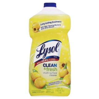 Lysol 來舒 多用途清潔劑 檸檬向日葵香40oz/1210ml 【Sunny Buy】