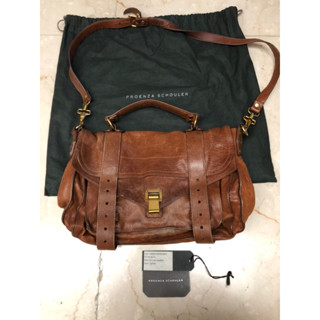 Proenza schouler PS1 郵差包 中號 焦糖色