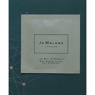 【JO MALONE】英國梨與小蒼蘭/青檸羅勒與柑橘潤膚乳、牡丹與胭紅麂絨潔膚露(5ml)、鼠尾草與海鹽潔膚露