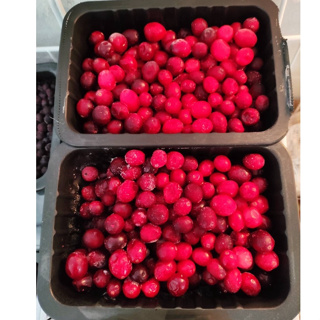 【日盛豐急速冷凍食品】冷凍莓果 蔓越莓 350g(1盒)