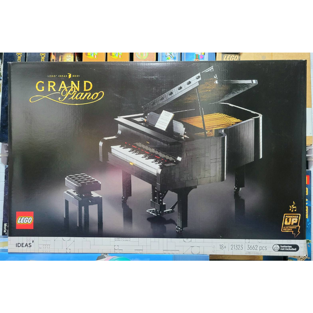 Arthur樂高』空盒 外盒 盒子 LEGO 21323 鋼琴 Grand Piano 空盒 外盒 盒子