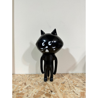 MediCom Toy VCD Nya Cat Black Soft Vinly Sofubi 人形 黑色 原色 絕版