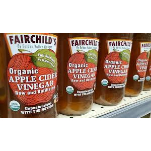 Fairchild's 16oz X 12 罐 蘋果醋 [費爾先生] 未稀釋、最純、最原始的 “生” 蘋果醋，無糖生酮