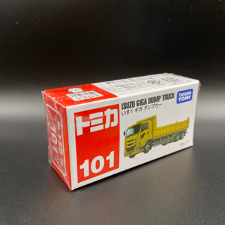 Tomica No.101 ISUZU GIGA DUMP TRUCK♪全新♪日貨♪未拆封♪附膠盒