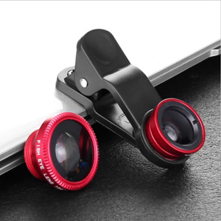 三合一廣角鏡頭 手機鏡頭 放大鏡 180度 魚眼 廣角 微距 自拍器 廣角通用型拍照攝影鏡頭